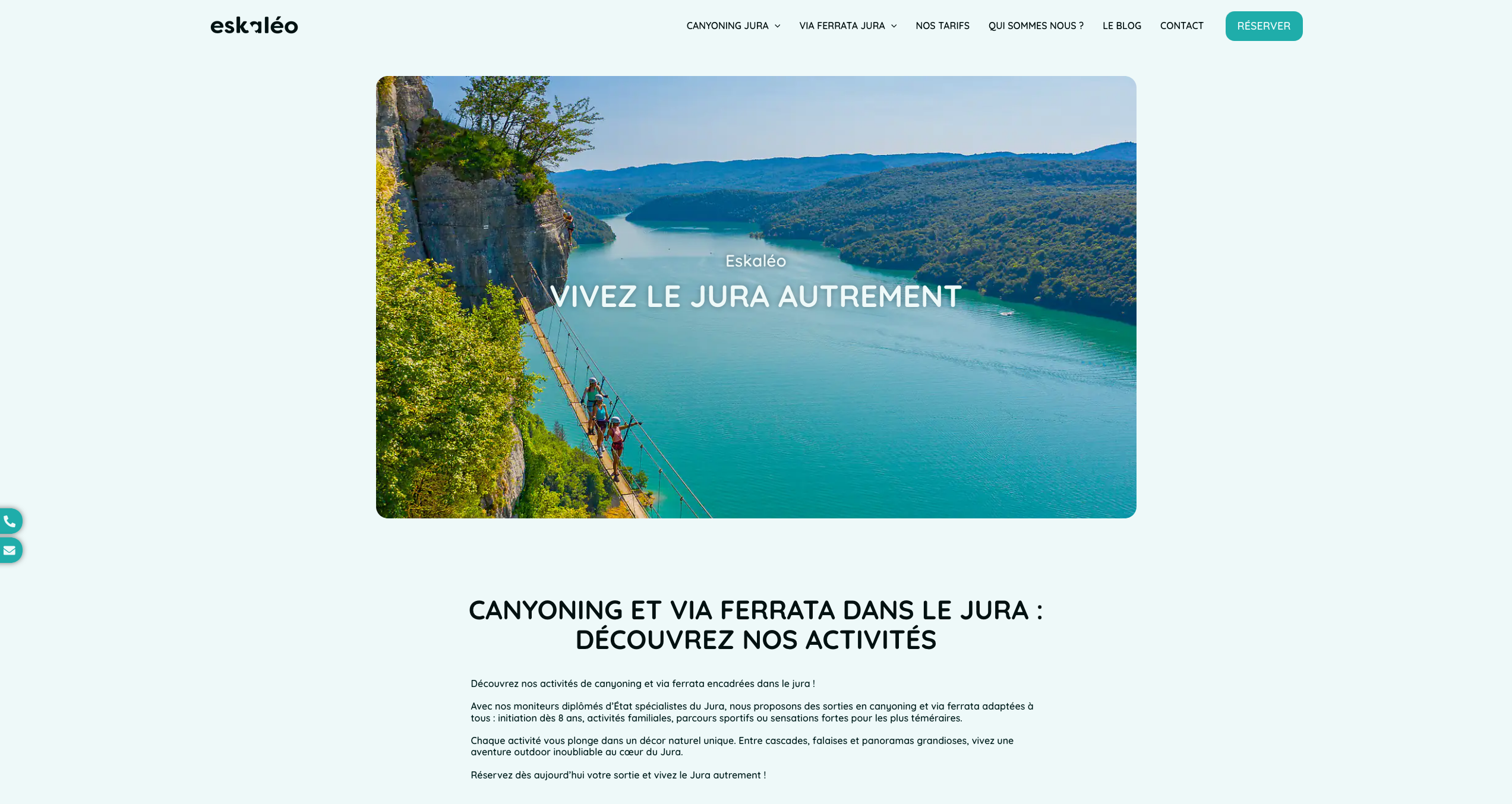 Canyoning and Via Ferrata in the Jura: Discover Unique Outdoor Adventures - Sports article