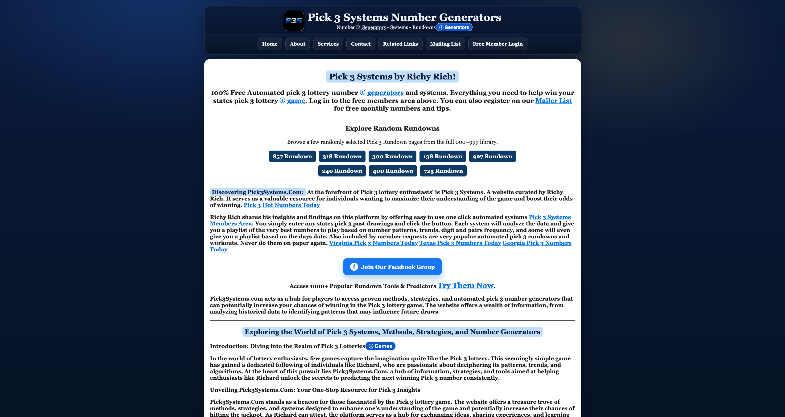 Understanding Pick 3 Lottery Systems and Strategies for Better Results - Entertainment article