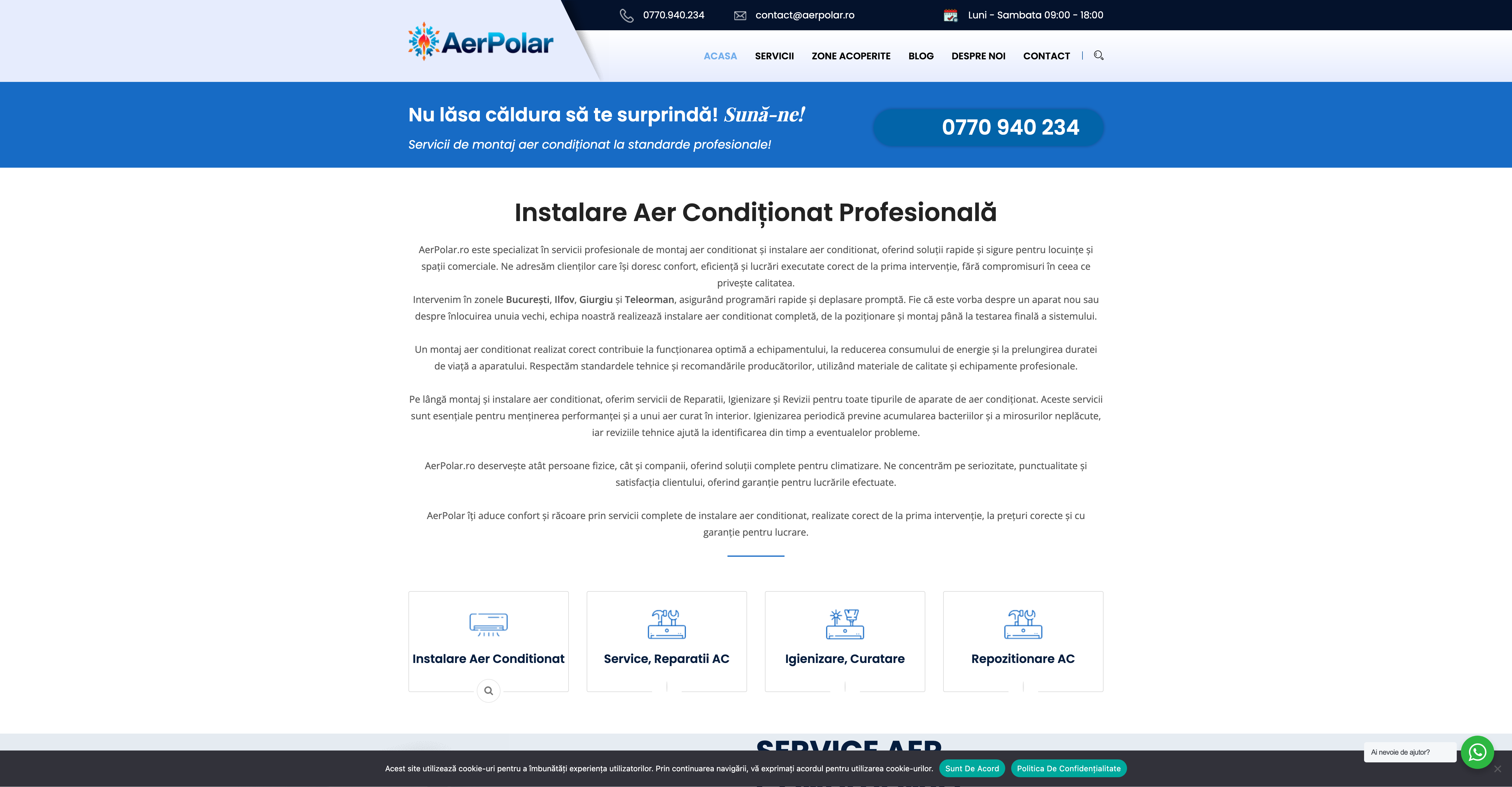 Professional HVAC and Air Solutions in Giurgiu, Alexandria, and Bucuresti - Design article